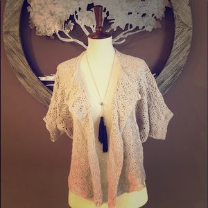 Lucky Brand Linen Blend Cardi
